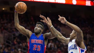 Next Story Image: Pistons use big second half to blow by 76ers, 125-111